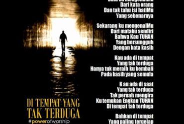 Di Tempat Yang Tak Terduga – Lirik Lagu Pujian 86